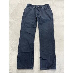 Altamont Jean Men 32x30 Faded Navy wash Wilshire Fit Straight Leg Streetwear